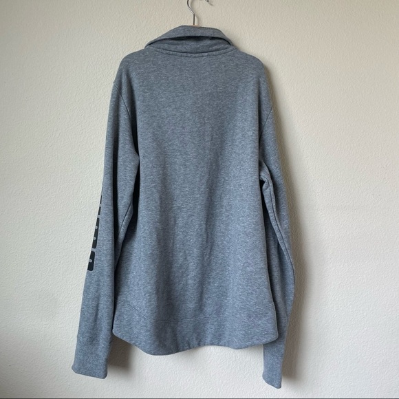 Puma Gray Large Zipped Jacket - Picture 2 of 4